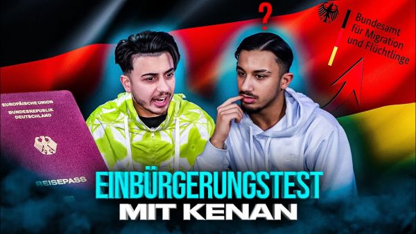 KENAN WILL DEN DEUTSCHEN PASS 🇩🇪 ICON 5 EINBÜRGERUNGSTEST