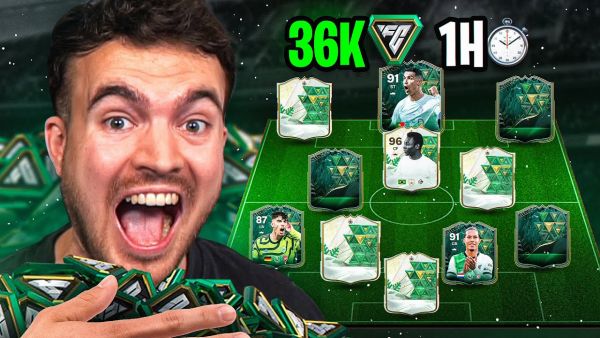 1 STUNDE AUF NEUEM ACCOUNT zum WINTER WILDCARD EVENT! 36.000 FC POINTS.. WAS ERREICHT MAN? 🧐🧪