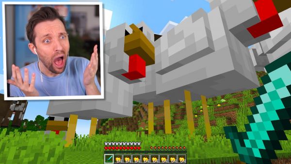 TIERE WACHSEN UNENDLICH MIT SCHADEN in Minecraft