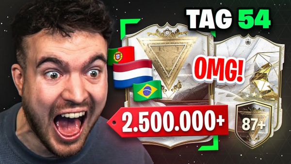 WAS ERREICHT man in EA FC 24 ohne FC POINTS? TAG 54 🥼🧐🧪 (Experiment)
