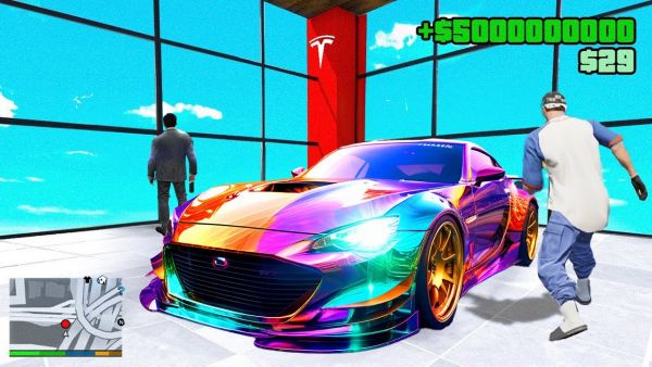 ich KLAUE ein 10.000 PS AUTO in GTA 5!