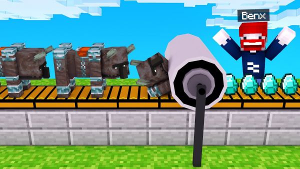 Unsere MASCHINE VERWANDELT ALLES zu GELD! (Minecraft Tycoon)