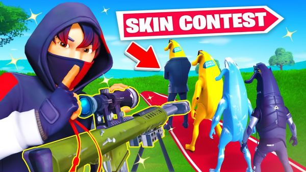 Ich STREAMSNIPE 101 SKIN CONTESTS und STREAMER in Fortnite