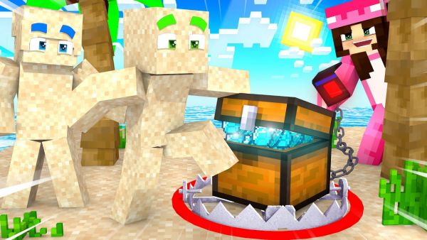 Mein 1. EINBRUCH... AUF DER INSEL... GEHT SCHIEF?! (Minecraft YouTuber Insel)