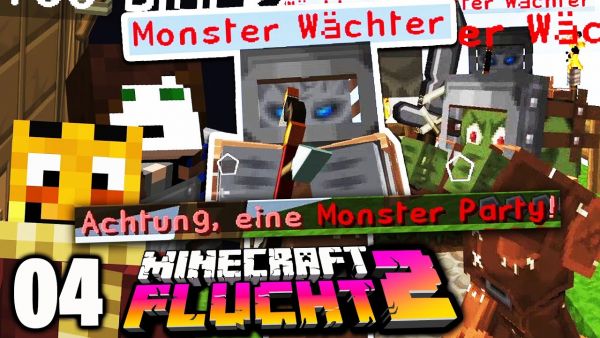 Alles wird von MONSTERN ÜBERRANNT! ☆ Minecraft FLUCHT 2 #04