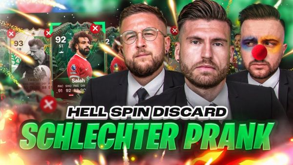 Der SCHLECHTESTE PRANK im NEUEN JAHR ..🤡Winter Wildcard Hell Spin DISCARD 🔥EA FC 24
