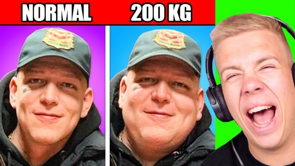 WENN YOUTUBER 200KG MEHR WIEGEN WÜRDEN.. (zu lustig😂)