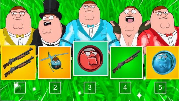 Die *ZUFÄLLIGE* PETER GRIFFIN BOSS SKIN Challenge in Fortnite 5
