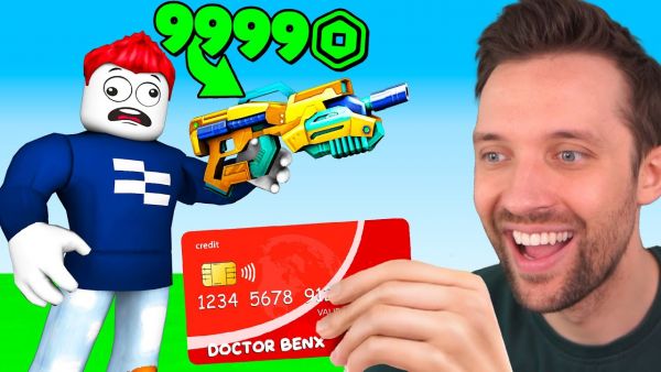 ICH KAUFE eine ADMIN WAFFE in Roblox Paintball