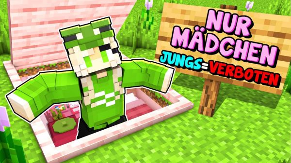 ich BAUE eine GEHEIM BASE NUR FÜR MÄDCHEN auf der YOUTUBER INSEL!