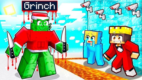 GRINCH VS SICHERSTES HAUS! - Minecraft