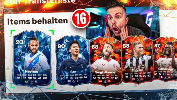 Ich ZIEHE 16x FIRE vs ICE EVENT KARTEN 😍 + kleiner WL BRUCH… 😤 EA FC 24 Pack Opening