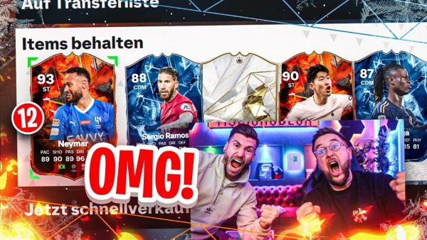 2x ICOOOOONNN + 12x FIRE vs ICE im PACK OPENING 😱 Es KNALLT kurz vorm TOTY 🔥 EA FC 24