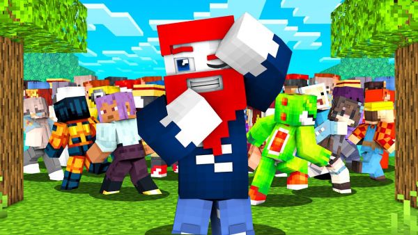 160 Spieler Verstecken Sich Gegen Benx (Minecraft)