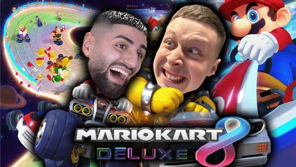 Jordan & Semih SPIELEN ERSTE MAL MARIO KART + BOWLING MATCH | Jordan & Semih