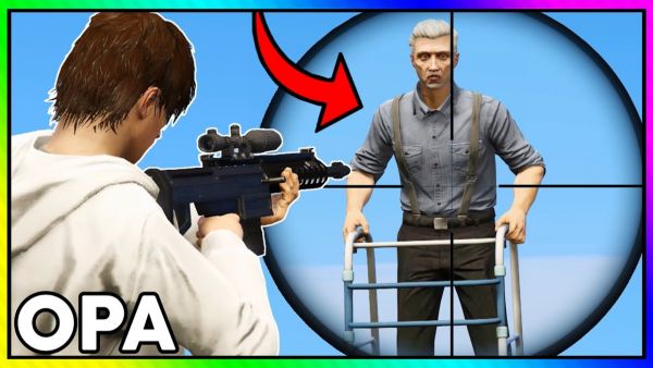 OPA WIRD BEDROHT IN GTA RP