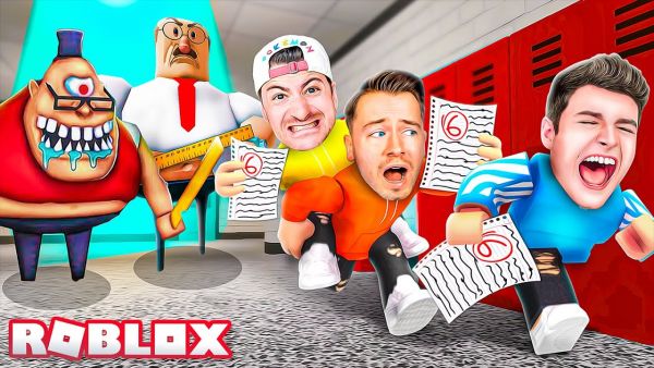 WER Entkommt als ERSTES aus ALLEN SCHULEN in ROBLOX !?