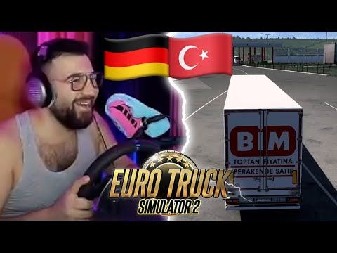 ICH FAHRE IN DIE TÜRKEI OHNE EIN UNFALL ZUBAUEN 😂🇹🇷 Mert Abi spielt EURO TRUCK SIMULATOR 2 🔥