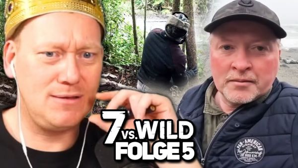 DER STAUMBAMM?! 😂 SHELTERBAU BEGINNT 😎 7 VS. WILD FOLGE 5 😱