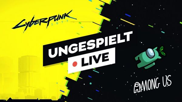 AMONG US + Cyberpunk 2077 🔴 LIVE