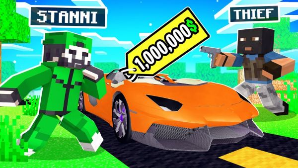 MAFIA überfällt mein AUTOHAUS in MInecraft :(