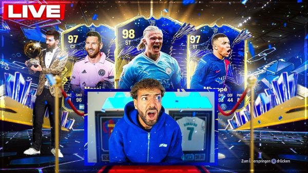 XXL TOTY ANGREIFER Pack Opening ESKALATION 😱🔥 MBAPPE TOTY KAUFEN !! EA FC 24
