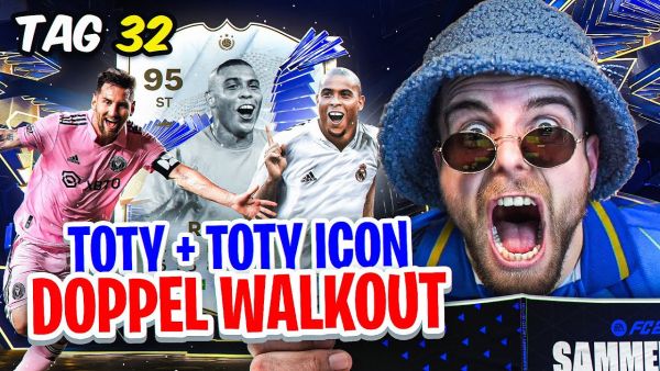 OMG 2 TOTY in 1 PACK! 😱 Kann ich ALLE KARTEN SAMMELN in EA FC 24? TAG 32 (Experiment) 🧐🧪