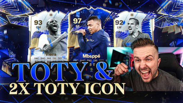 TOTY Stürmer & 2x TOTY ICON GEZOGEN 😍 Das PACK LUCK geht weiter 😱 EA FC 24 TOTY