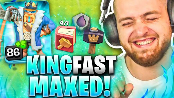 😍😨KING MAXED?! - 5 LEVEL in 1 RUN! | MAUERN fast MAXED gefarmt! - F2Pass BIG Progress!