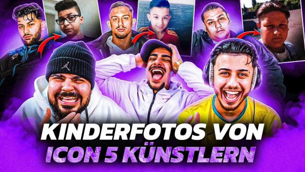 KENAN, SHABAB & BIGGIE68 EXPOSED 😱 Kinderfotos von Icon 5 Künstler 😂