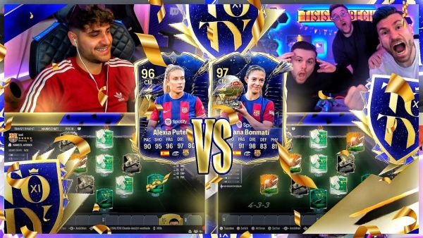 TOTY Putellas vs TOTY Bonmati SQUAD BUILDER BATTLE vs @GamerBrother  🔥 MEINE KÖNIGIN 😍