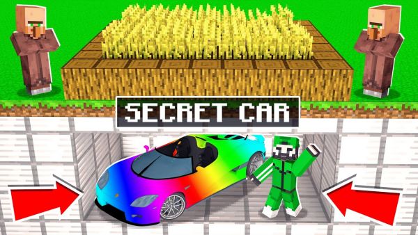 ich KAUFE ein SECRET AUTO in Minecraft!